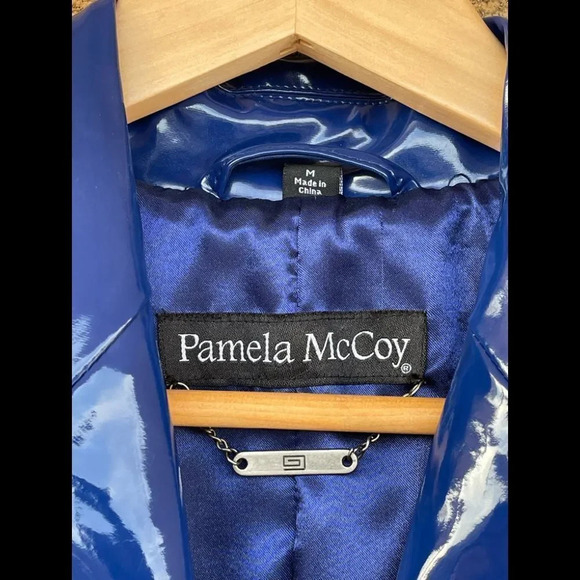 Pamela McCoy Blue Cobalt Jacket medium - Picture 4 of 15